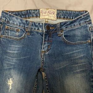 American Rag Cie- „Curvy Fit“ Bootcut Low Waisted Jeans Vintage Y2K